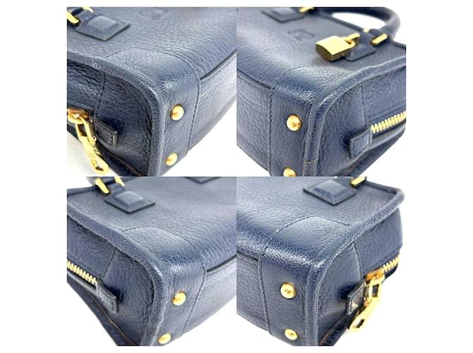 Borsa a mano Loewe Micro Mini Amazona blu navy - vista 3