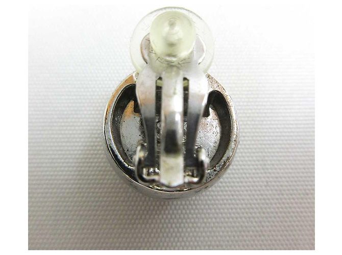 Chanel Silberohrringe Coco Mark AB Rang - Ansicht 4