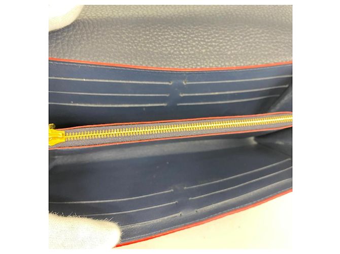 Cartera Capucines Louis Vuitton Azul marino - vista 5
