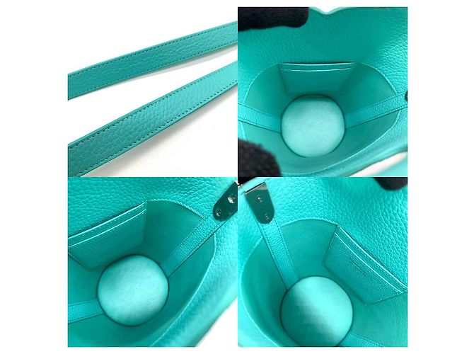 Bolsa crossbody mini de couro Tiffany & Co Azul - vista 4