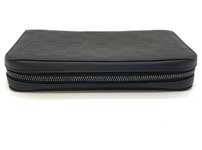 Cartera Zippy XL Damier Infini Louis Vuitton Negra Negro - vista 2