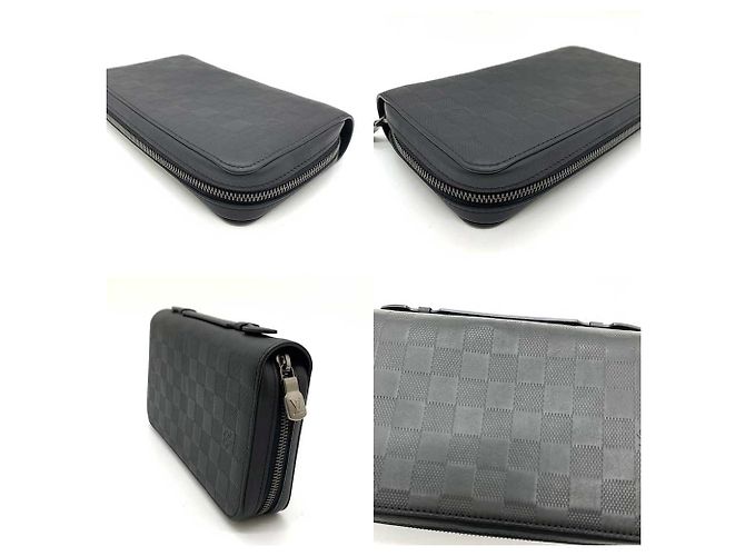 Cartera Zippy XL Damier Infini Louis Vuitton Negra Negro - vista 3