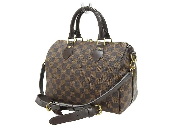 Louis Vuitton Damier Speedy Bandoulière 25 Handtasche N41368 Braun - Ansicht 2