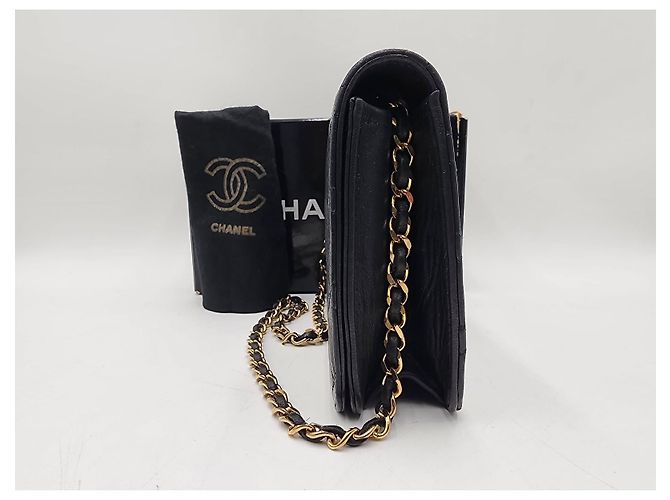 Chanel Classico Senza Tempo con Patta Singola Trapuntata Nero - vista 5