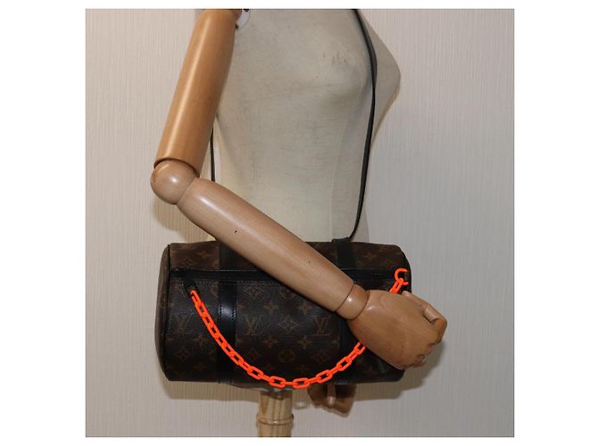 LOUIS VUITTON Monogram Solar Powered Ray Mini Pollution Bag M44479 Auth 79245SA - view 23