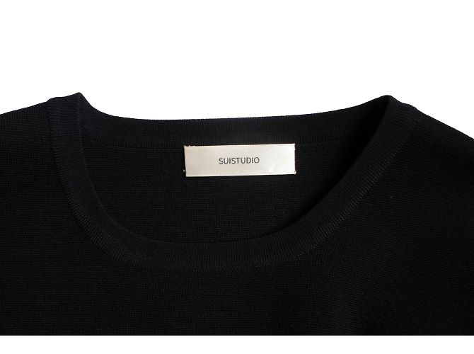 Autre Marque Suistudio, black Cooper bell sleeve top - view 5
