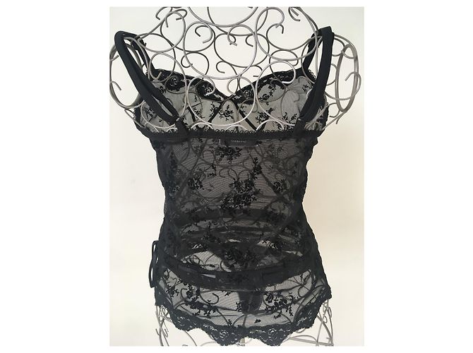 Autre Marque Conjunto de lencería magnífico XS Negro - vista 4