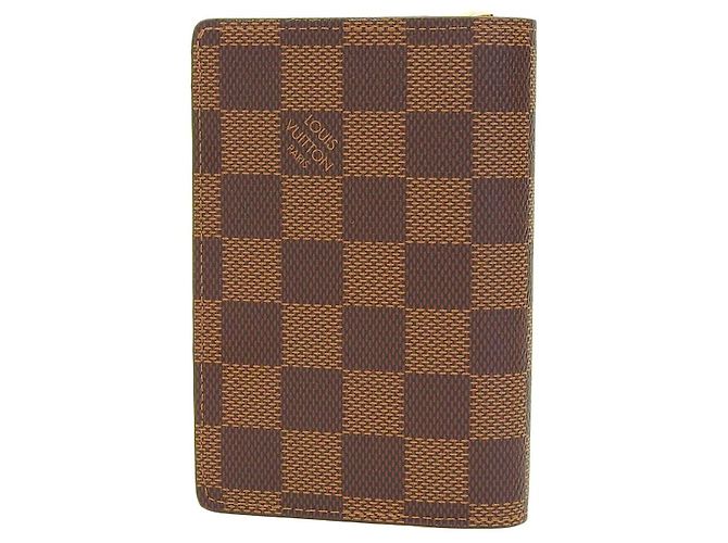 Cartera Compacta Juliette Damier de Louis Vuitton N60380 Blanco - vista 2