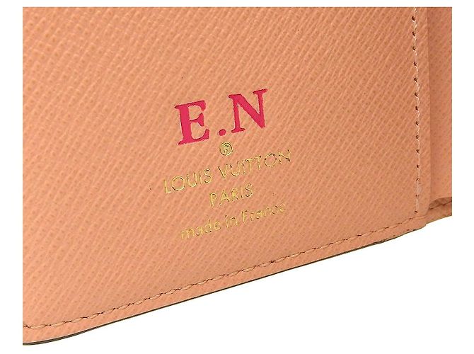 Cartera Compacta Juliette Damier de Louis Vuitton N60380 Blanco - vista 8