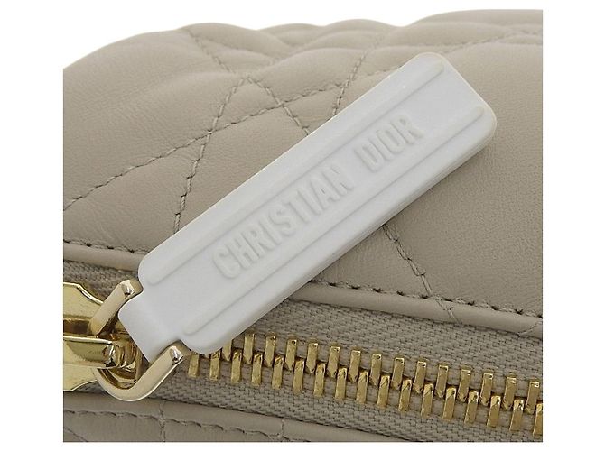 Borsa hobo in pelle Dior Vibe Borsa a spalla singola M7200BNET Beige - vista 5