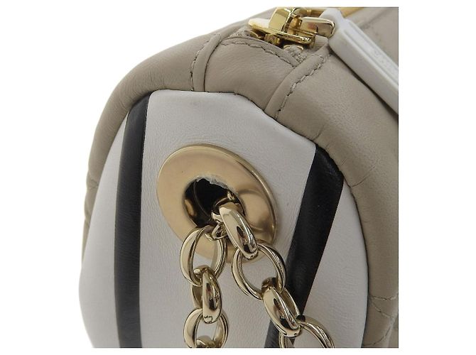 Borsa hobo in pelle Dior Vibe Borsa a spalla singola M7200BNET Beige - vista 6