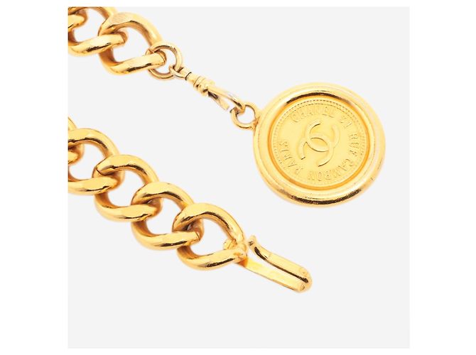 Chanel Goldplattierte Kettengürtel 31 Rue Cambon Golden - Ansicht 3