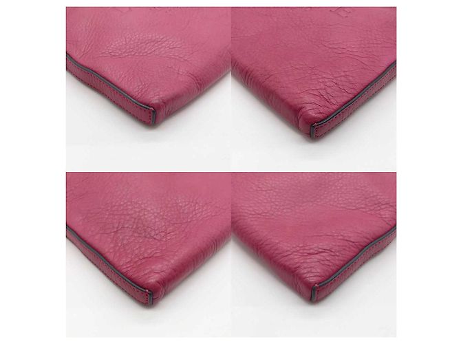 Loewe Leder Heritage Schultertasche Anagram Pink - Ansicht 3