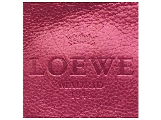 Loewe Leder Heritage Schultertasche Anagram Pink - Ansicht 5