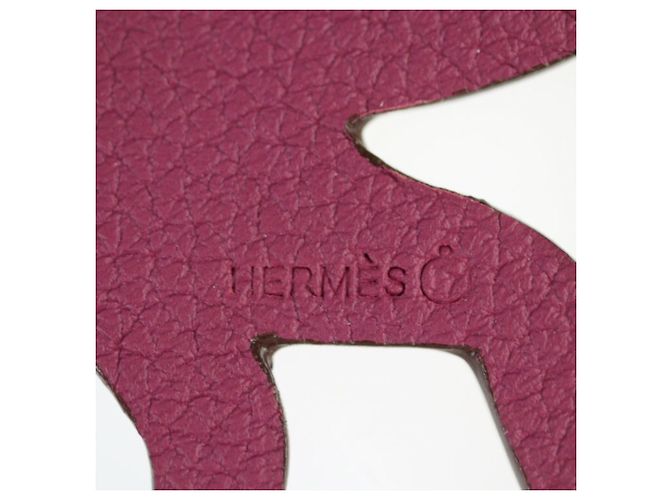 Silk In Hermès Charm per borsa Petit H a forma di scimmia Hermes Blu Porpora - vista 5