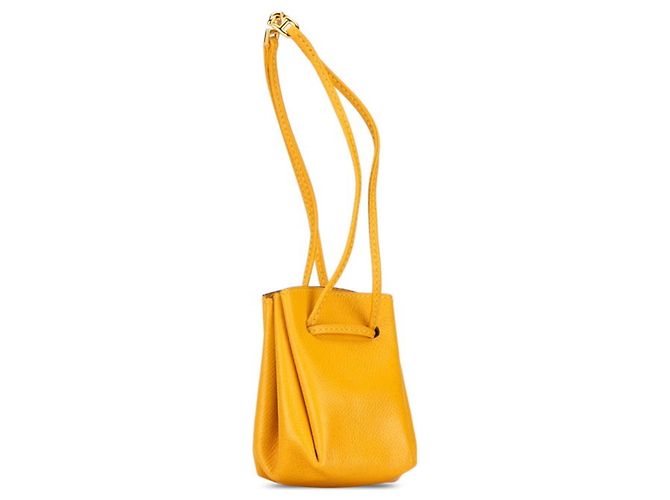 Hermès Pochette Vespa Hermes in Giallo - vista 2