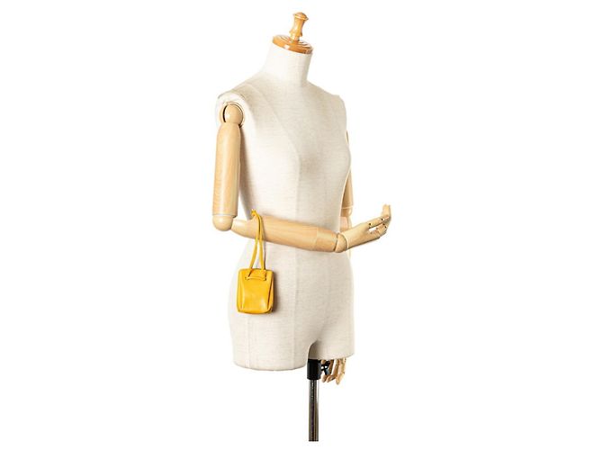 Hermès Pochette Vespa Hermes in Giallo - vista 8