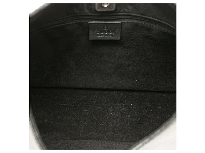 Borsa a spalla in pelle nera Gucci - vista 8