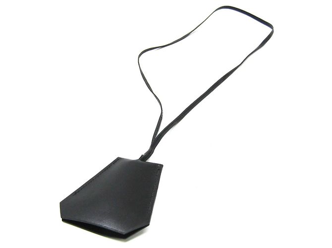 Ring Hermès Collana pendente a forma di chiave Hermes Clochette Nero - vista 2