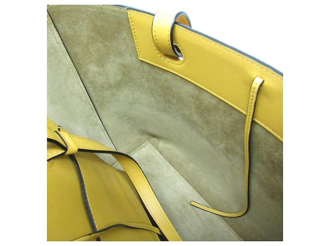 Loewe Anagram Tote A717S72X03 Giallo - vista 11