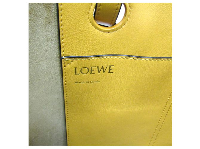 Loewe Anagram Tote A717S72X03 Giallo - vista 12
