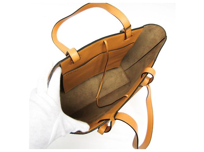 Loewe Anagram Tote A717S72X03 Giallo - vista 3