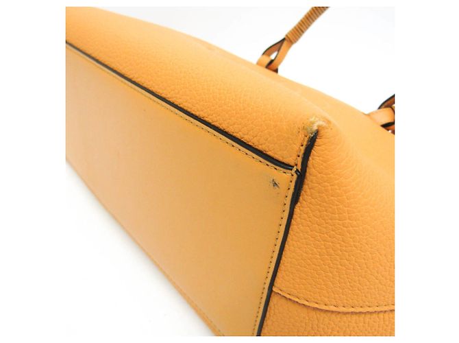 Loewe Anagram Tote A717S72X03 Giallo - vista 5