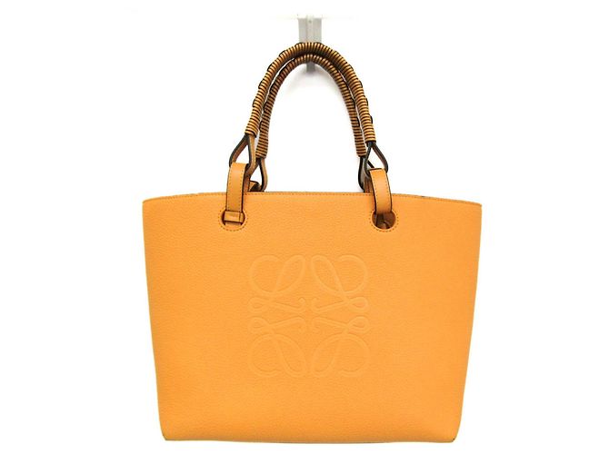 Loewe Anagram Tote A717S72X03 Giallo - vista 8