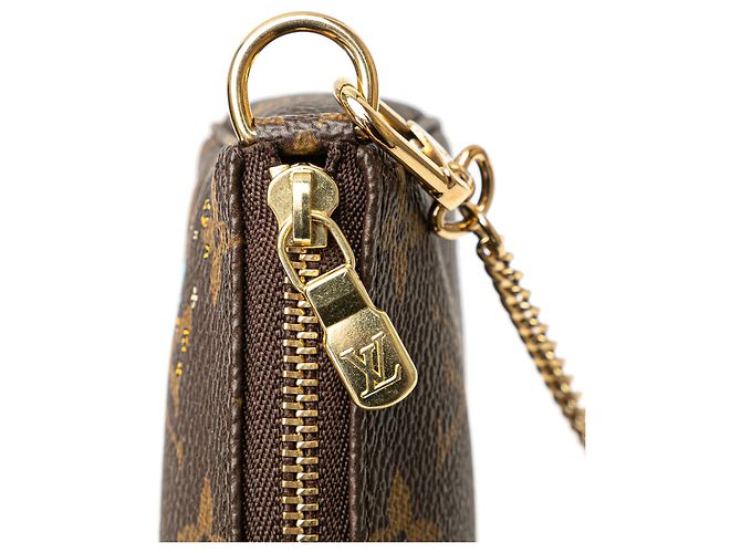 Mini Pochette Accessoires Vivienne in Monogramma Marrone di Louis Vuitton a Parigi - vista 8