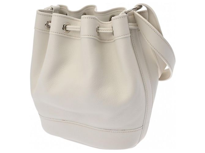 Market Hermès Borsa a spalla in pelle Swift bianca PM Hermes Bianco - vista 2