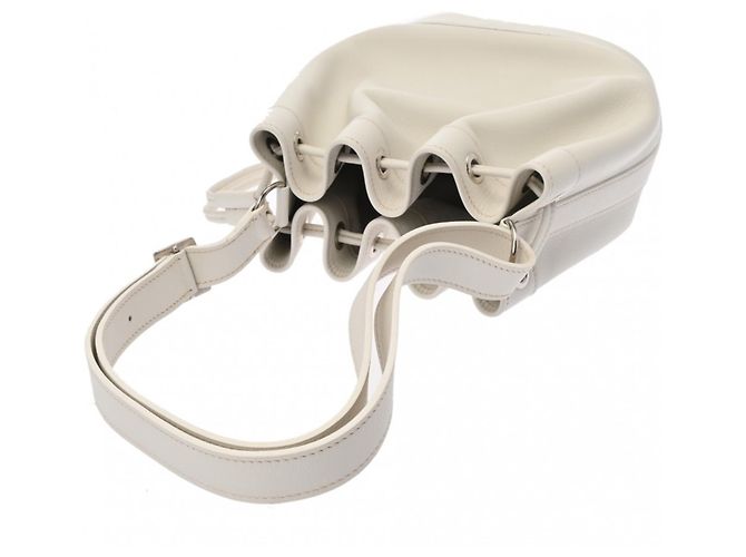 Market Hermès Borsa a spalla in pelle Swift bianca PM Hermes Bianco - vista 3