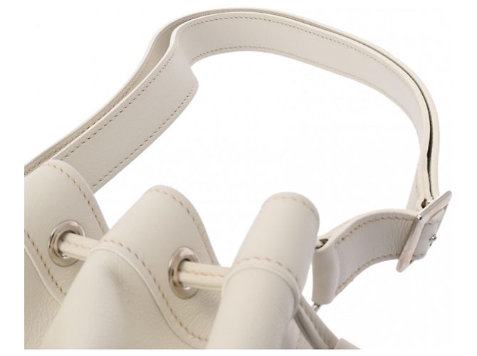 Market Hermès Borsa a spalla in pelle Swift bianca PM Hermes Bianco - vista 4