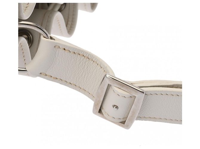 Market Hermès Borsa a spalla in pelle Swift bianca PM Hermes Bianco - vista 5