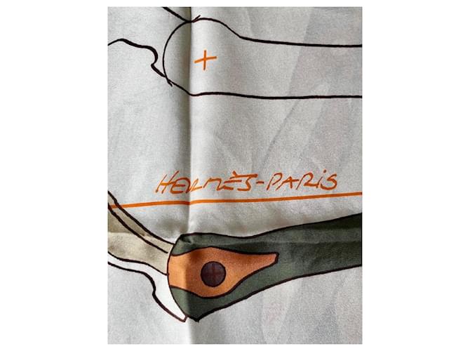 Hermès Il Pegaso di Hermes 140 Grigio Cachi - vista 4