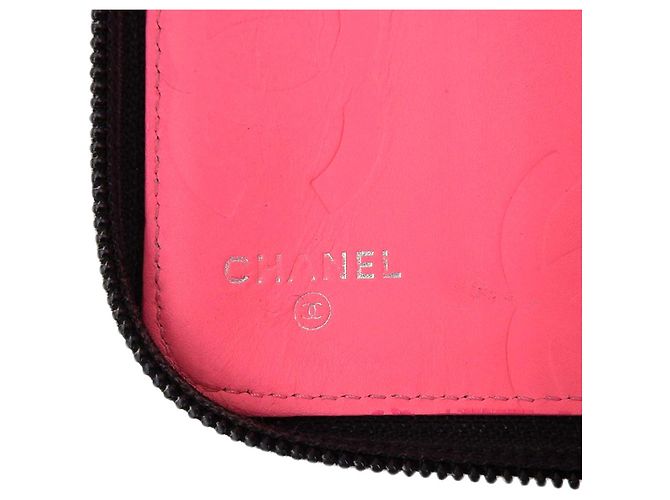 Monedero Chanel Cambon Line Negro Blanco - vista 9