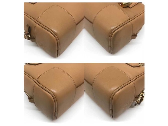 Borsa quadrata Amazona 16 di Loewe Beige - vista 3