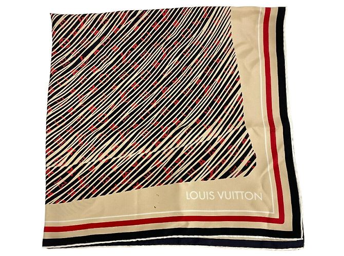 Louis Vuitton Alma Muster Schal Schwarz Beige - Ansicht 7