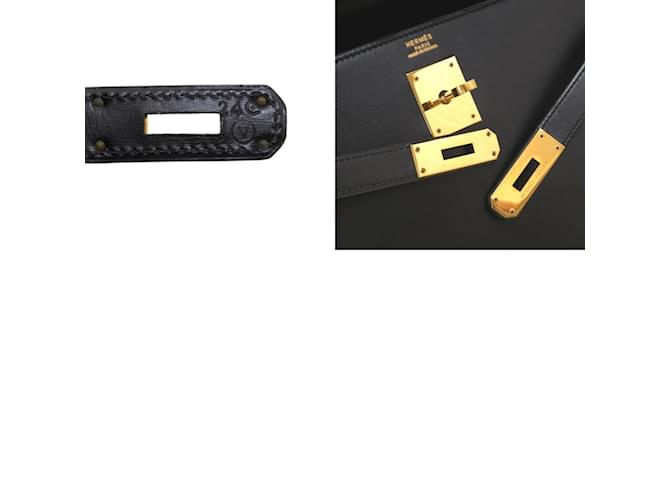 Hermès Borsa Hermes Kelly 32 Nero - vista 11