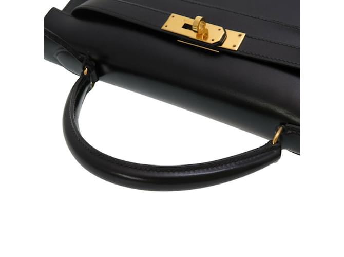 Hermès Borsa Hermes Kelly 32 Nero - vista 5