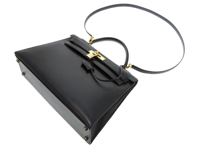 Hermès Borsa Hermes Kelly 32 Nero - vista 7