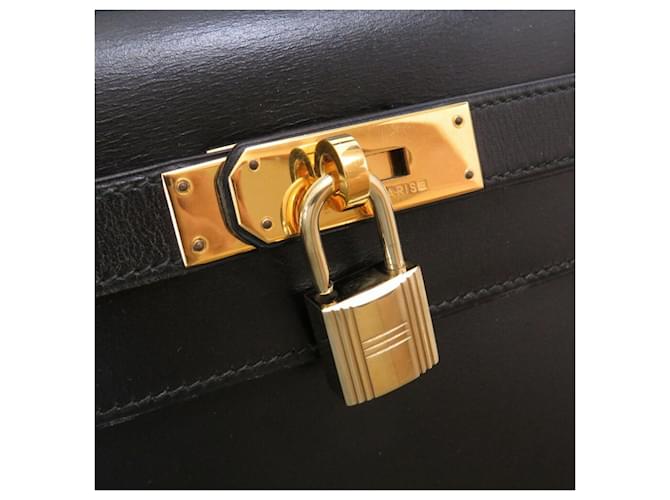 Hermès Borsa Hermes Kelly 32 Nero - vista 9