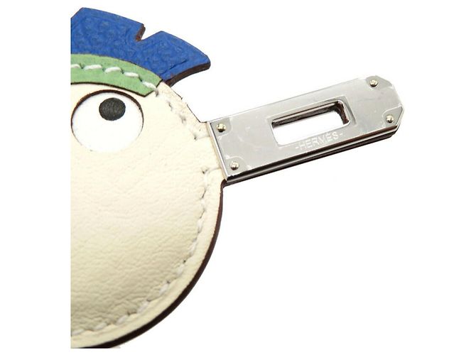 Hermès Portachiavi a forma di placca Hermes Birdie Kelly - vista 5