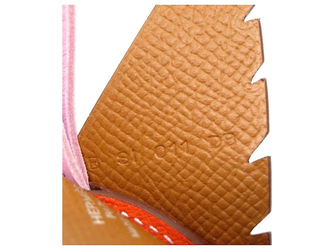Hermès Portachiavi a forma di placca Hermes Birdie Kelly - vista 7