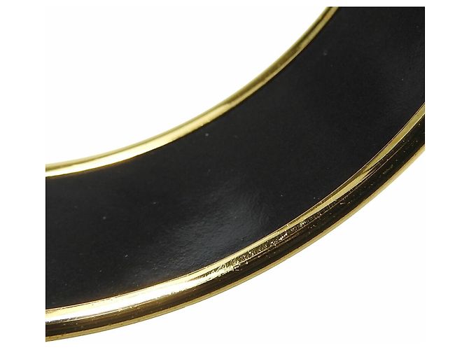 Hermès Hermes Cloisonné Emaille Armreif Schwarz Mehrfarben Golden - Ansicht 8