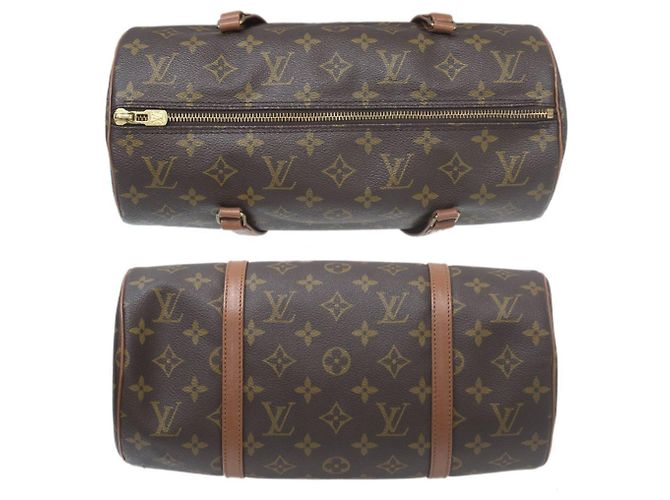 Borsa Louis Vuitton Papillon 30 Monogramma - vista 5