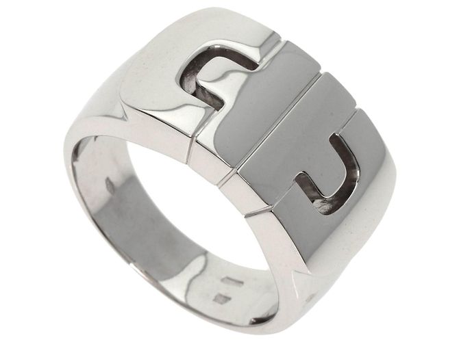 Bulgari Anillo Parentesi Bvlgari en oro blanco de 18K - vista 10