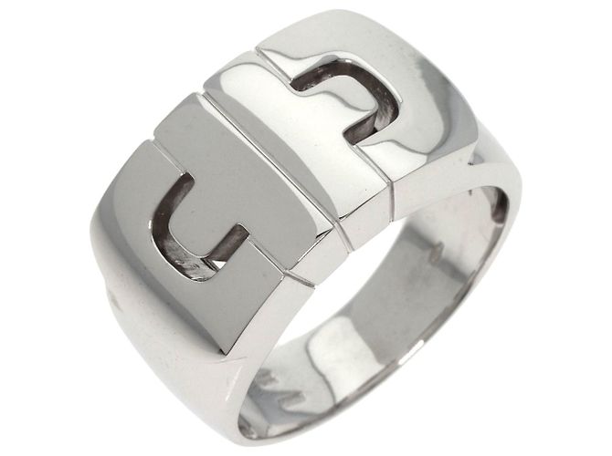 Bulgari Anillo Parentesi Bvlgari en oro blanco de 18K - vista 2