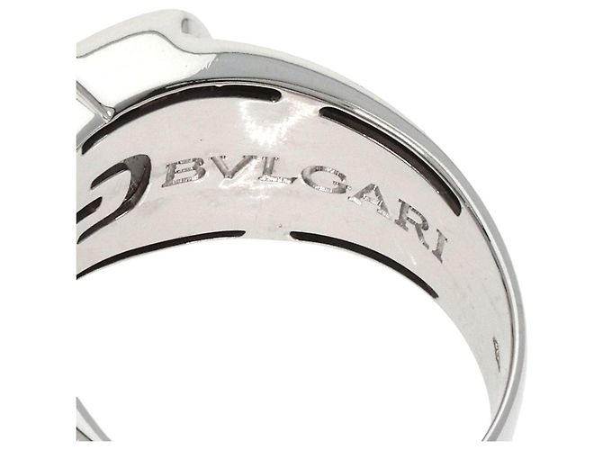 Bulgari Anillo Parentesi Bvlgari en oro blanco de 18K - vista 5