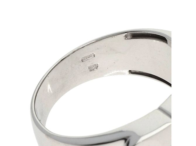 Bulgari Anillo Parentesi Bvlgari en oro blanco de 18K - vista 6