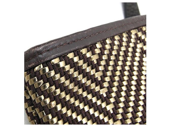 Hermès Borsa tote MM Chennai Hermes Kaba Marrone scuro - vista 5